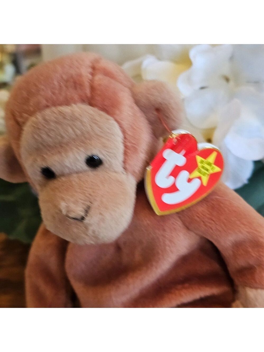 Bongo The Monkey TY beanie baby Vintage